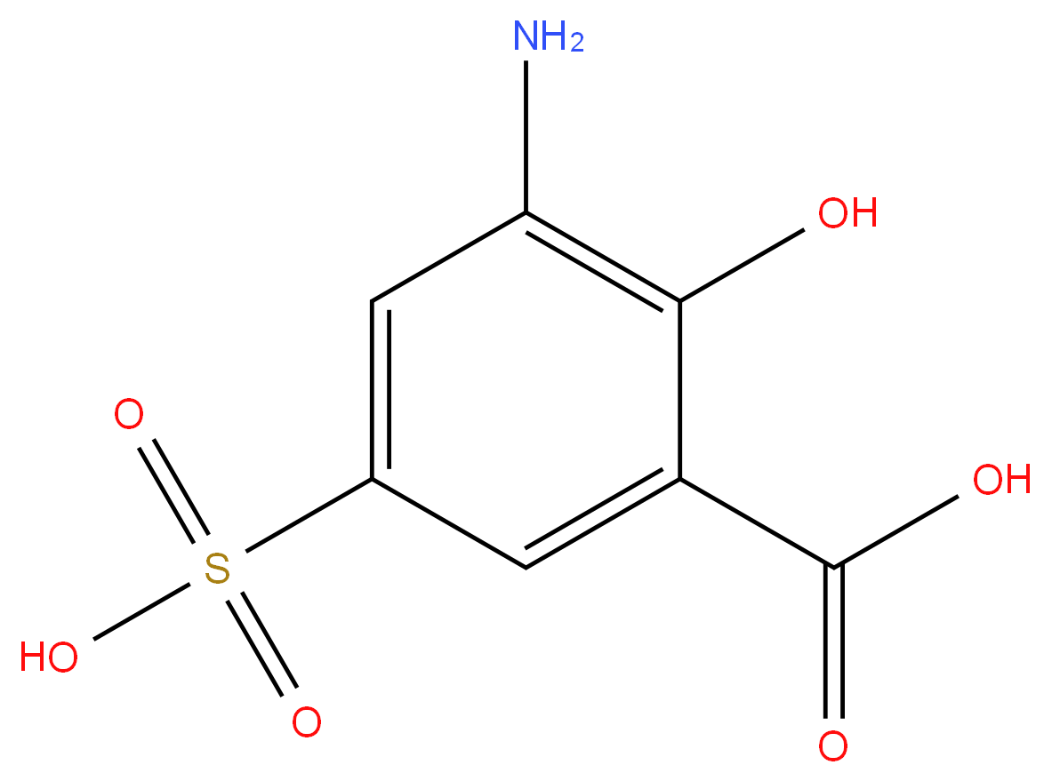 6201 86 1 3 AMINO 5 SULFO SALICYLIC ACID 99 Chemicalbook India