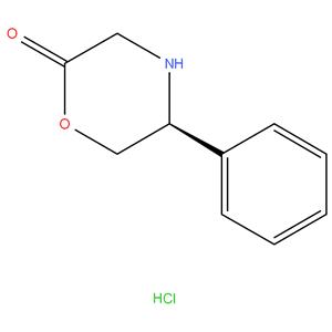 (5S)-5-phenyl morpholine -2-one hydrochloride