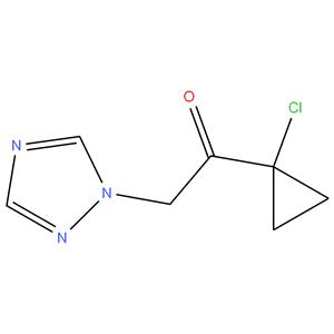 1-(1-chlorocyclopropyl)-2-1H-1,2,4- triazol-1yl)ethanone