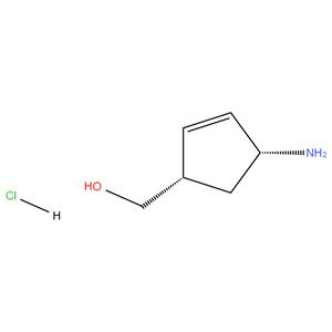 [(1S,4R)-4-aminocyclopent-2-en-1-yl]methanol hydrochloride