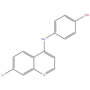7-Chloro-4-(4-hydroxyphenylamino) quinolone