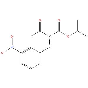 Isopropyl 2-(3-nitrobenzylidene)-acetoacetate