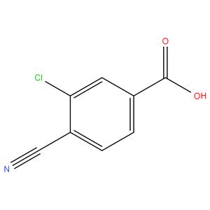 3-CHLORO-4-CYANO BENZOIC ACID