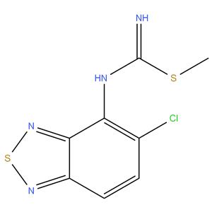 Methyl (5-chlorobenzo[c][1,2,5]thiadiazol-4- yl)carbamimidothioate