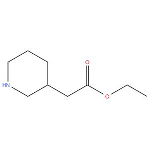 ethyl 2- ( piperidin - 3 - yl ) acetate