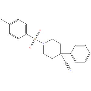 4-Phenyl-1-(4-tolylsulfonyl)-4-piperidinecarbonitrile