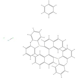 (S)-(+)-2,2''-BIS(DIPHENYLPHOSPHINO)-1,1''-BINAPHTHALENE]CHLORO(BENZENE)RUTHENIUM CHLORIDE