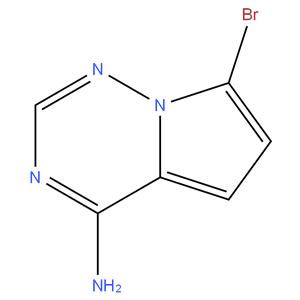 7-bromopyrrolo[2,1-f][1,2,4]triazin-4-amine