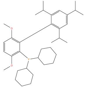 2-(Dicyclohexylphosphino)-3,6-dimethoxy-2'-4'-6'-tri-i-propyl-1,1'-biphenyl (BRETTPHOS)Brettphos