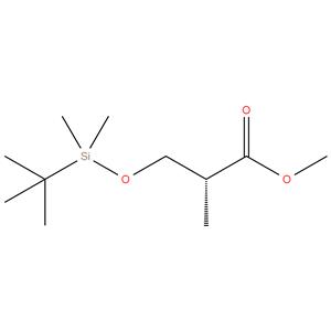 methyl O- ( tert - butyldimethylsilyl ) serinate