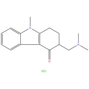 3-[(Dimethylamino)methyl]-1,2,3,9-tetrahydro-9-methyl-4H-carbazol-4-one hydrochloride