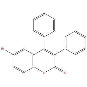 6–Bromo–3,4–Diphenyl Coumarin