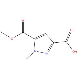 5-(methoxycarbonyl)-1-methyl-1H-pyrazole-3-carboxylic acid