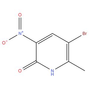 5-bromo-6-methyl-3-nitropyridin-2-ol