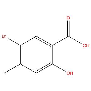 5-Bromo-2-hydroxy-4-methylbenzoic acid