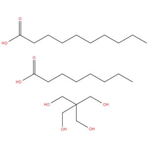 Decanoic acid, mixed esters with octanoic acid and pentaerythritol