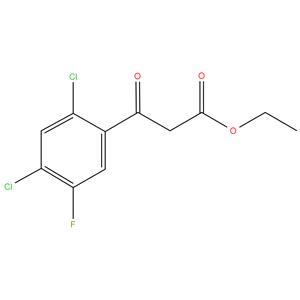 Ethyl 2,4-dichloro-5-fluorobenzoylacetate