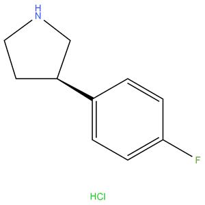 (R)-3-(4-fluorophenyl)pyrrolidine hydrochloride