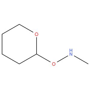 Methyl(oxan-?2-?yloxy)?amine