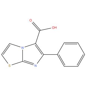 6-PHENYLIMIDAZO(2,1)-B-THIAZOLE-5-CARBOXYLIC ACID