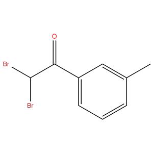 2,2 - dibromo - 1- ( m - tolyl ) ethan - 1 - one