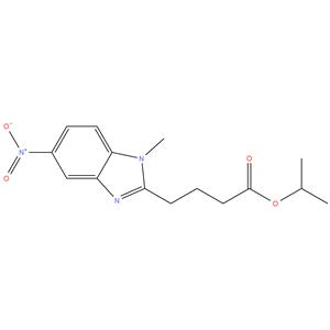Isopropyl 4-(1-Mehyl-5-Nitro-1H-Benzo[d]Imidazol-2-yl) Butanoate