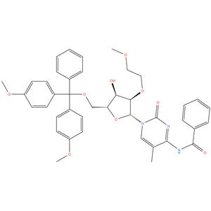 5'-ODMT-2'-OMOE-N-Bz 5-Me Cytidine