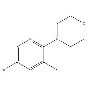5-Bromo-3-methyl-2-(morpholino)pyridine