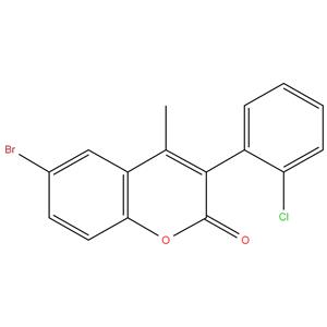 6-Bromo-3(2-chlorophenyl)-4-methylcoumarin