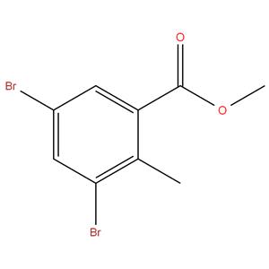 2-METHYL-3,5-DI BROMO BENZOIC ACID METHYL ESTER