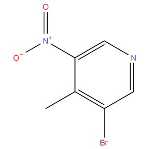3-Bromo-4-methyl-5-nitropyridine