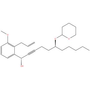 (αS)-3-methoxy-2-(2-propenyl)-α-[(5S)-5-[(tetrahydro-2H-pyran-2-yl)oxy]-1-decynyl]benzenemethanol