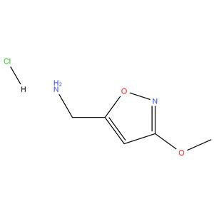 (3-methoxyisoxazol-5-yl)methanamine hydrochloride