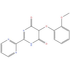 5-(2-methoxyphenoxy)-2-(pyrimidin-2-yl)pyrimidine-4,6(1H,5H)-dione