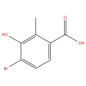 4-bromo-3-hydroxy-2-methylbenzoic acid