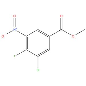3-CHLORO-4-FLUORO-5-NITROBENZOIC ACID METHYL ESTER
