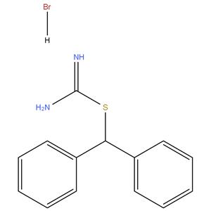 [(diphenylmethyl)sulfanyl]methanimidamide hydrobromide