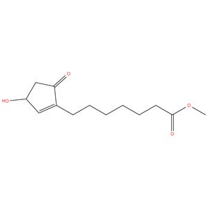 Methyl 7-(3-hydroxy-5-oxocyclopenten-1-yl)heptanoate.