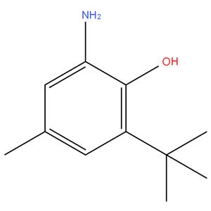 2-Amino-4-tert-butyl-6-metyl-phenol
