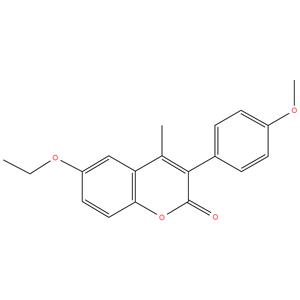 6-Ethoxy-3(4-Methoxy Phenyl)-4-Methyl Coumarin