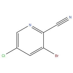 3-Bromo-5-chloro-2-cyanopyridine