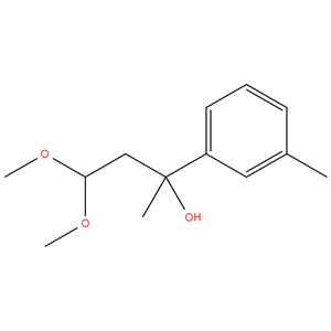4,4-dimethoxy-2-methyl-1-m-tolylbutan-2-ol