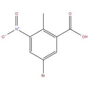 3-Bromo-4-methyl-5-nitro benzoic acid