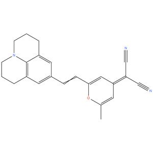 2-(2-Methyl-6-(2-(2,3,6,7-tetrahydro-1H,5H-pyrido[3,2,1-ij]quinolin-9-yl)vinyl)-4H-pyran-4-ylidene)malononitrile