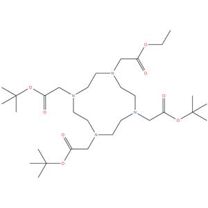 Ethyl tris(2-methyl-2-propanyl) 2,2',2'',2'''-(1,4,7,10-tetraazacyclododecane-1,4,7,10-tetrayl)tetraacetate