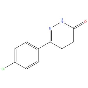 2,3,4,5-tetrahydro-6(4-chlorophenyl)-3(2H)-pyridazinone