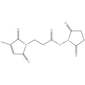 3-(methylmaleimido)propionic acid N-Succinimidyl ester