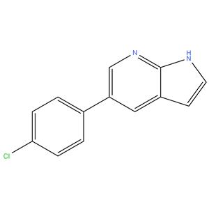 5-(4-chlorophenyl)-1H-pyrrolo[2,3-b]pyridine