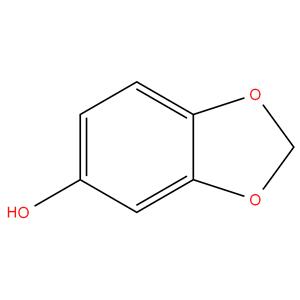 Sesamol (or) 2H-1,3-Benzodioxol-5-ol (or) 1,3-Benzodioxol-5-ol