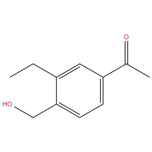 1-(3-ethyl-4-(hydroxymethyl)phenyl)Phenyl)Ethanone